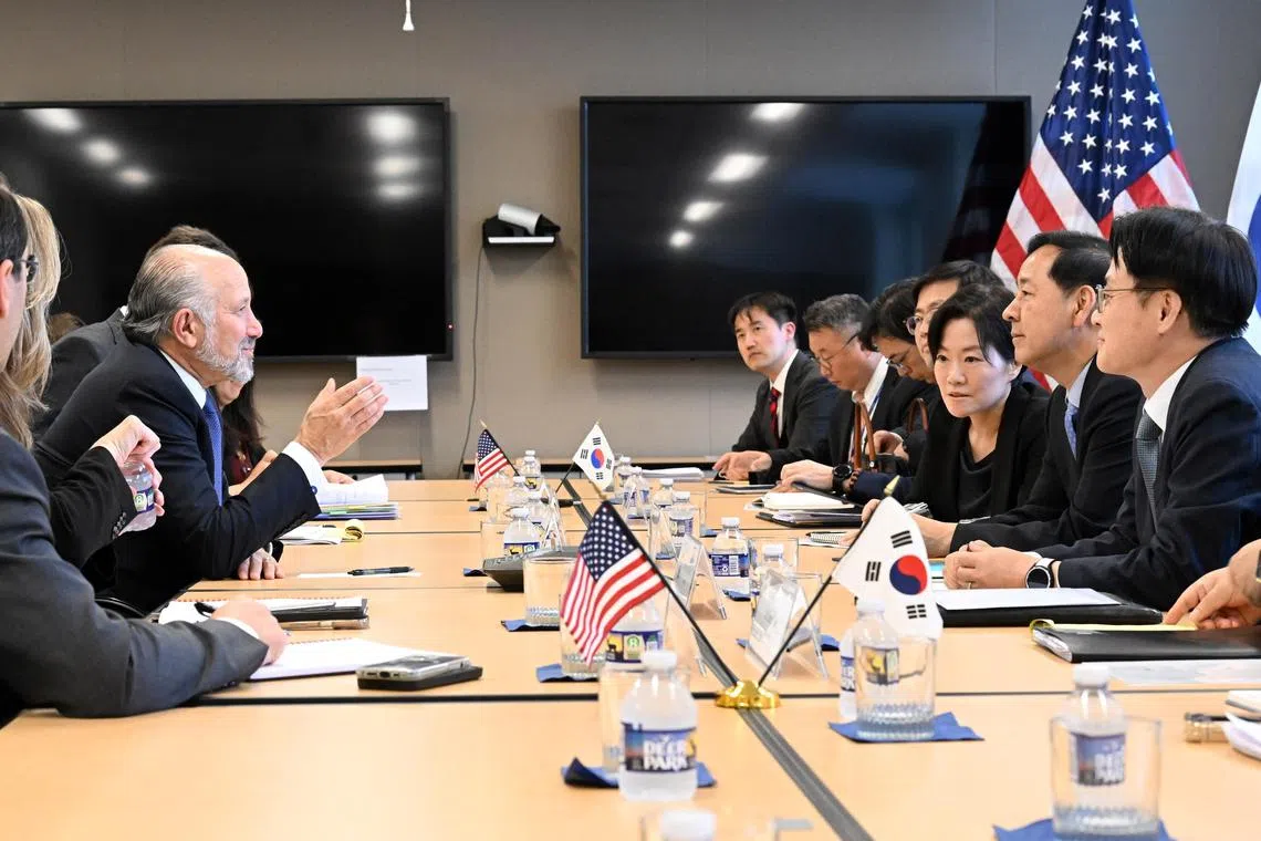 South Korean officials were told they need to “bring it all” when they make their final offer to Mr Trump.