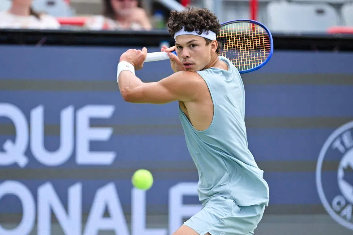 Fifth seed Shelton is the highest-ranked man remaining in the tournament.