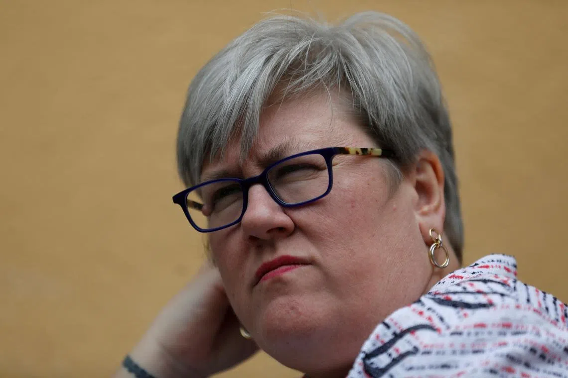 FILE PHOTO: UN body Sustainable Energy for All chief executive Rachel Kyte attends an interview with Reuters in Lisbon, Portugal May 2, 2018. REUTERS/Rafael Marchante/File Photo