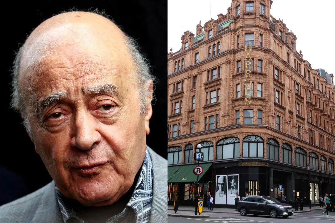 Late Egyptian billionaire and former Harrods owner Mohamed Al-Fayed has been accused of raping and sexually harassing scores of women.