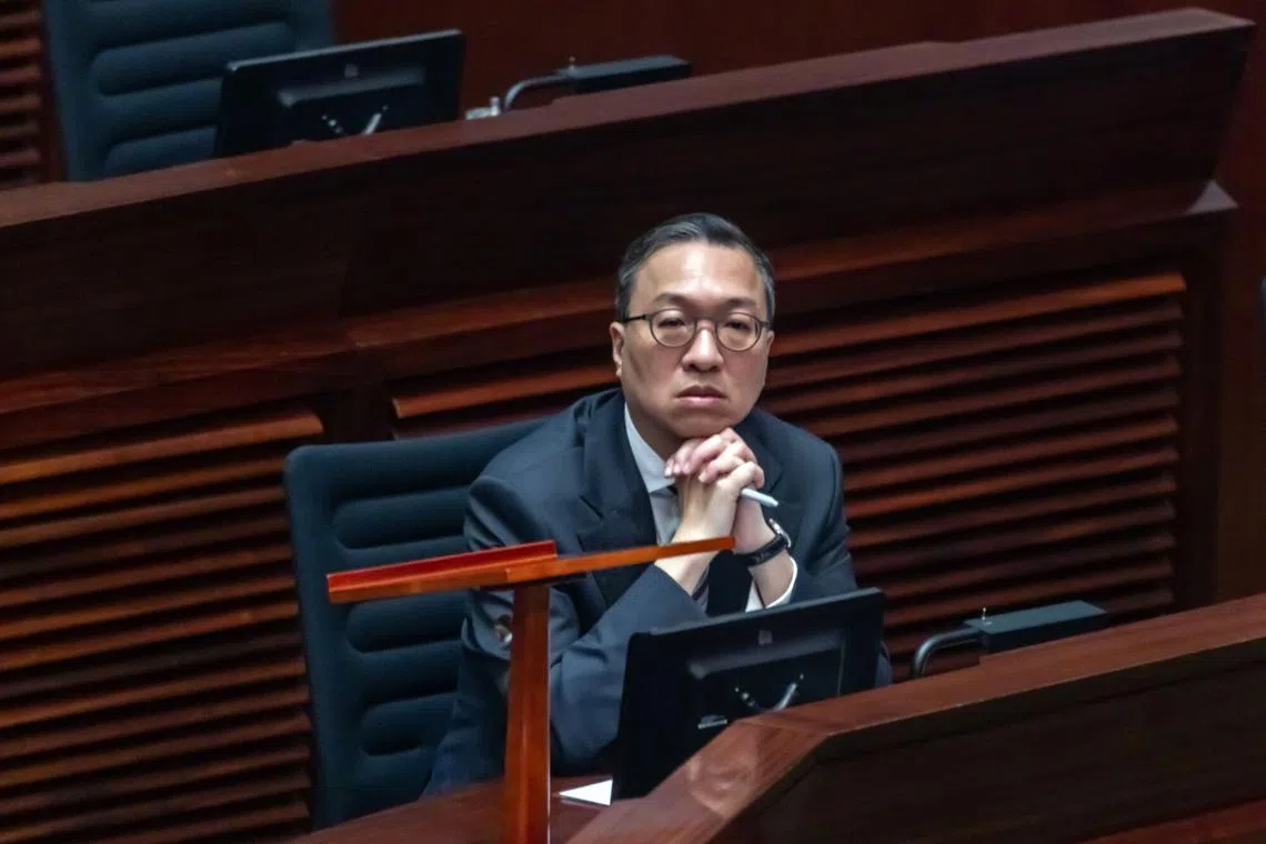 Hong Kong’s justice minister Paul Lam has warned that posting criticism of the national security law could be in breach of the legislation.