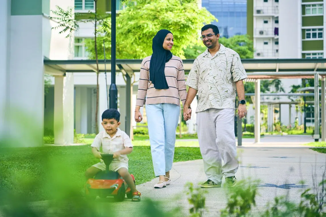 As he became a dad, Mr Syed Sharif leaned on upskilling and support that helped him find his footing and be more present at home. 