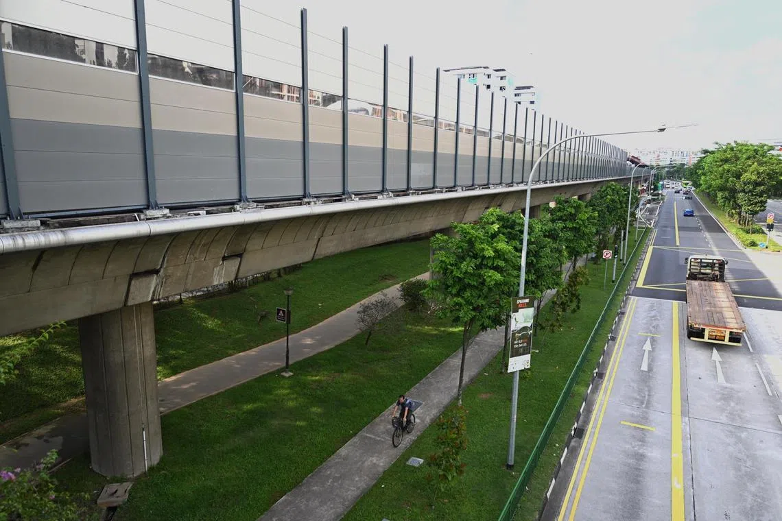 ST20240126_202450040032/ yfviaduct/ Kok Yufeng/ Azmi Athni//

Generics of people using the viaduct underneath Yishun MRT station on Jan 26. 

The Ministry of Transport and the Land Transport Authority are exploring the possibility of renting out land underneath rail viaducts near Yishun and Choa Chu Kang MRT stations for commercial and community uses. They have called a tender for a property valuer to assess the open market rental rates for the two sites. 

ST PHOTO: AZMI ATHNI