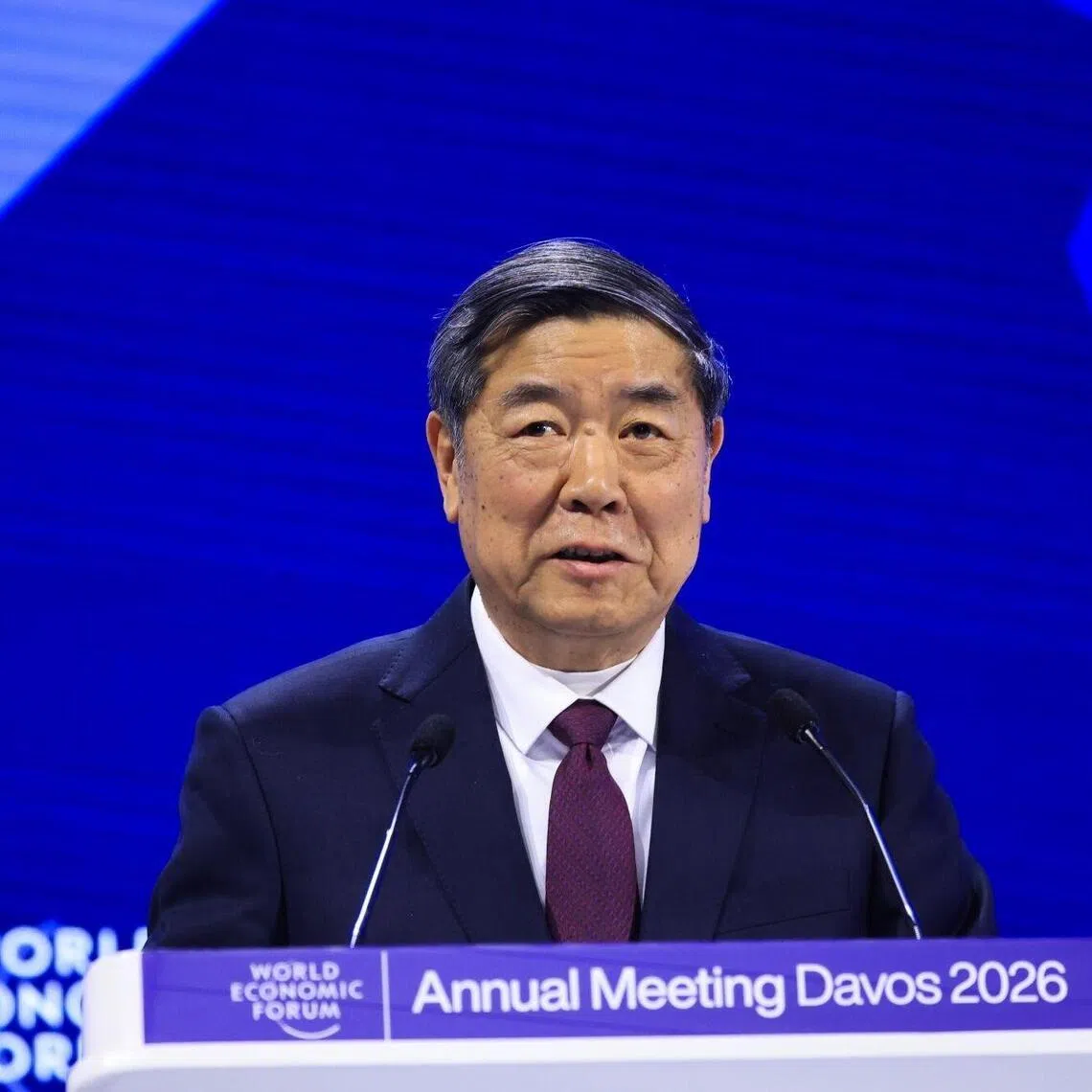 Beijing sent Vice-Premier He Lifeng to 2026’s World Economic Forum annual meeting in the Swiss mountain resort.