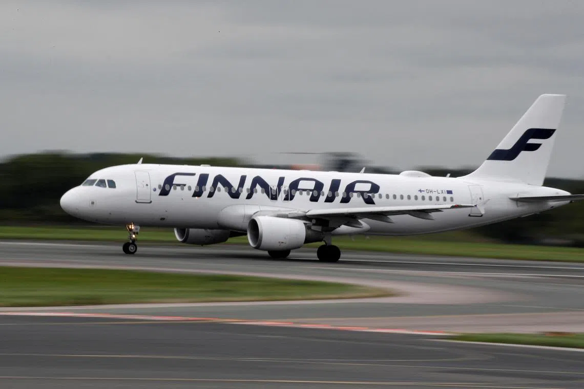 Finnair said it is using the data for the safe operation of its flights.