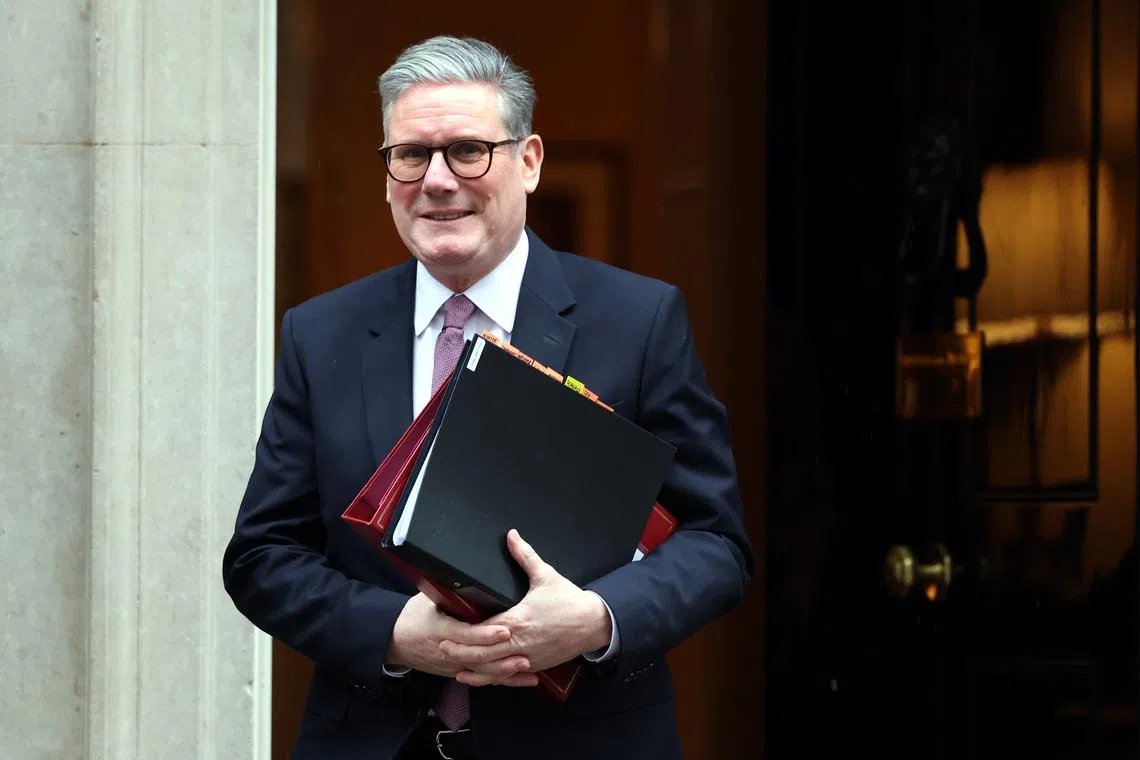 Prime Minister Keir Starmer again said Britain would “play our part” in any peacekeeping role in Ukraine.