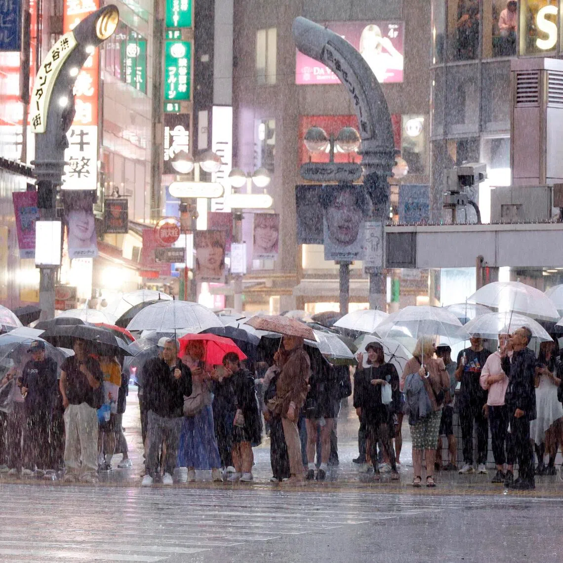 Hundreds of flights were cancelled on Sept 21 and more than a million people were under evacuation advisories in Japan as Typhoon Dujuan approached Tokyo.