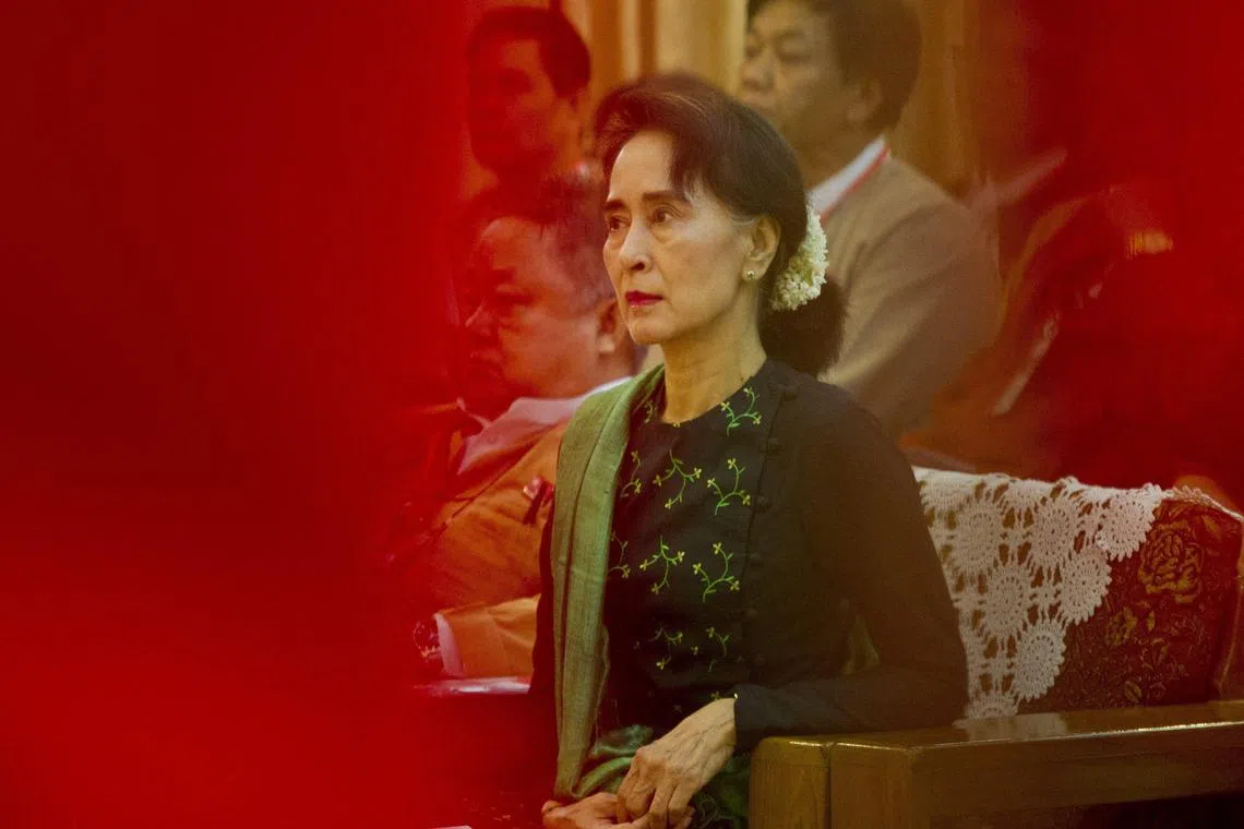 Ms Aung San Suu Kyi has been detained since the generals seized power in February 2021.