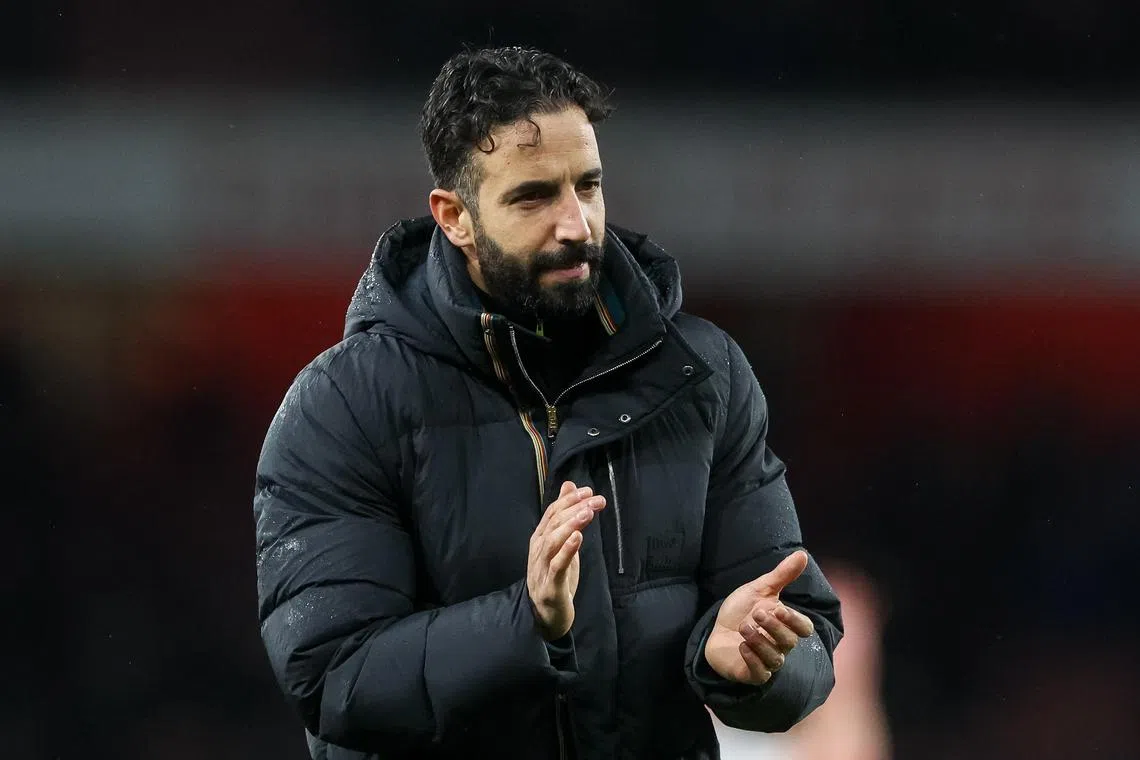 Manchester United manager Ruben Amorim will hope to bounce back from his first defeat as Red Devils boss, a 2-0 loss to Arsenal, when his side take on Nottingham Forest.