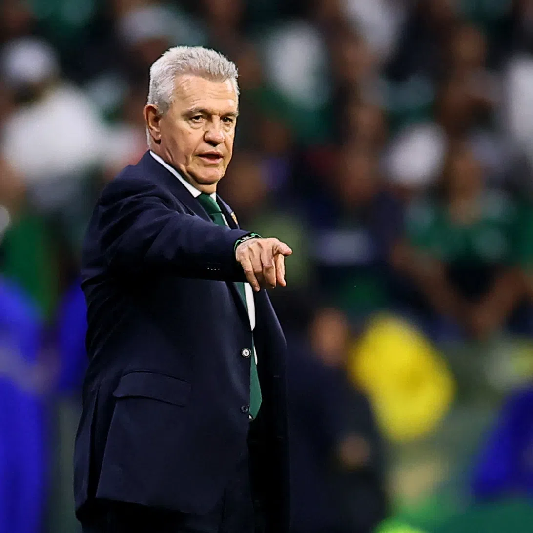 Soccer Football - FIFA World Cup 2026 - Round of 32 - Mexico v Ecuador - Estadio Azteca, Mexico City, Mexico - June 30, 2026 Mexico coach Javier Aguirre reacts REUTERS/Eloisa Sanchez