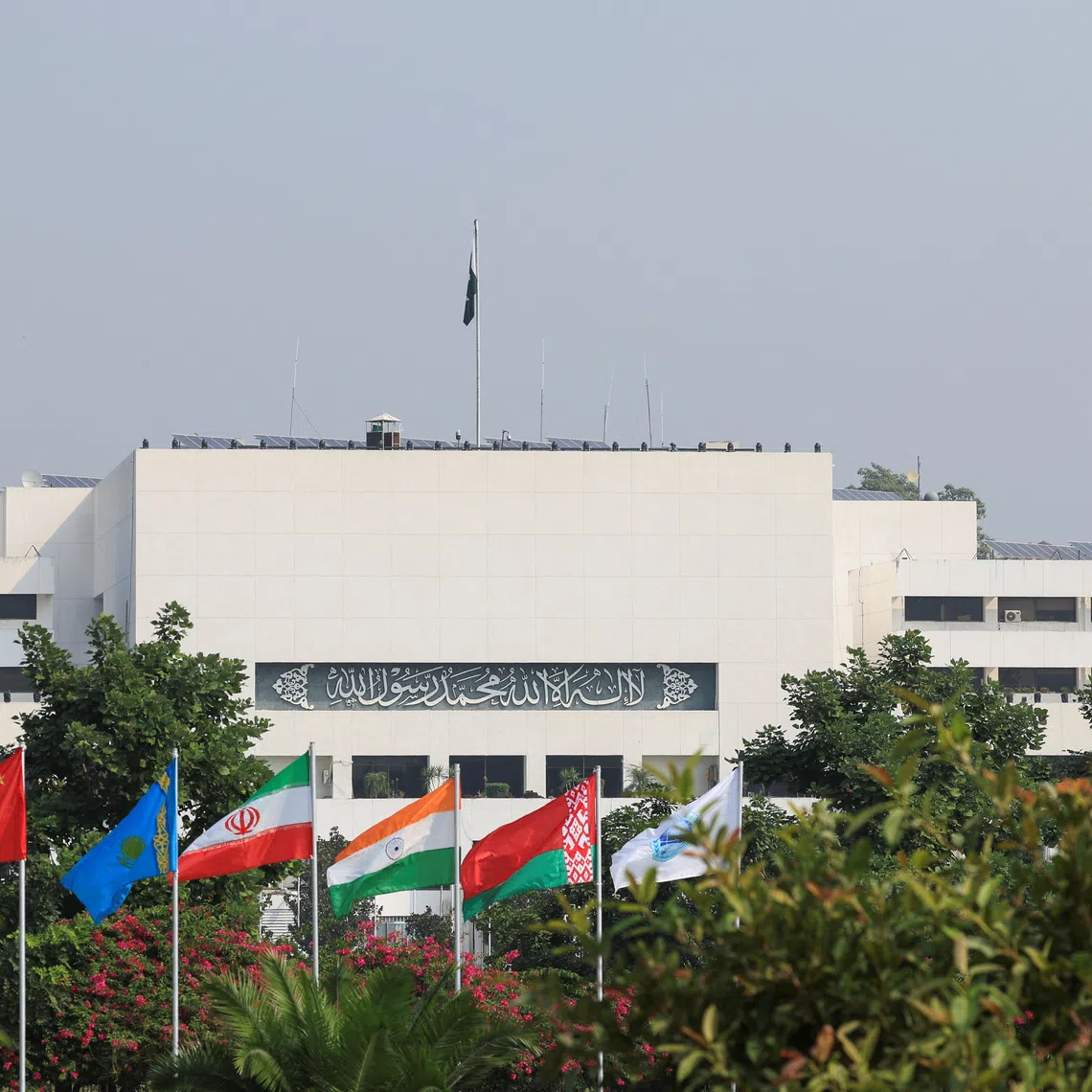 A view of the Parliament House building in Islamabad, Pakistan October 21, 2024. REUTERS/Akhtar Soomro