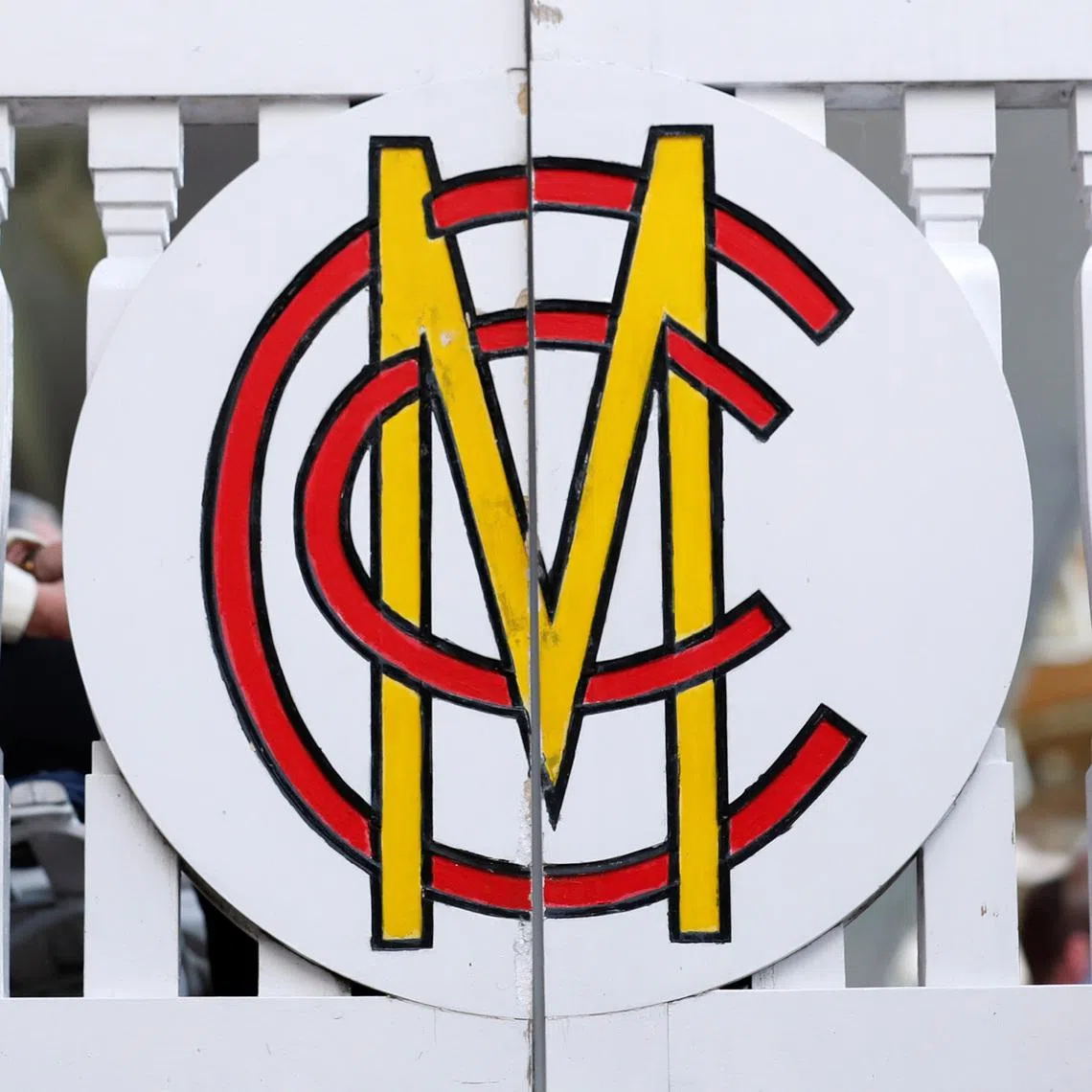 Cricket - England v India - Second One Day International - Lord’s Cricket Ground, London, Britain - July 14, 2018   General view of the Marylebone Cricket Club logo    Action Images via Reuters/Peter Cziborra