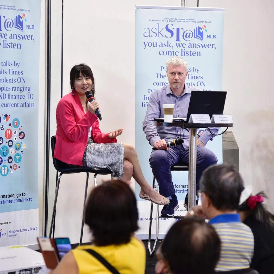 The Straits Times and the National Library Board are collaborating on another series of talks, similar to the askST@NLB series held from 2016 to 2022.
