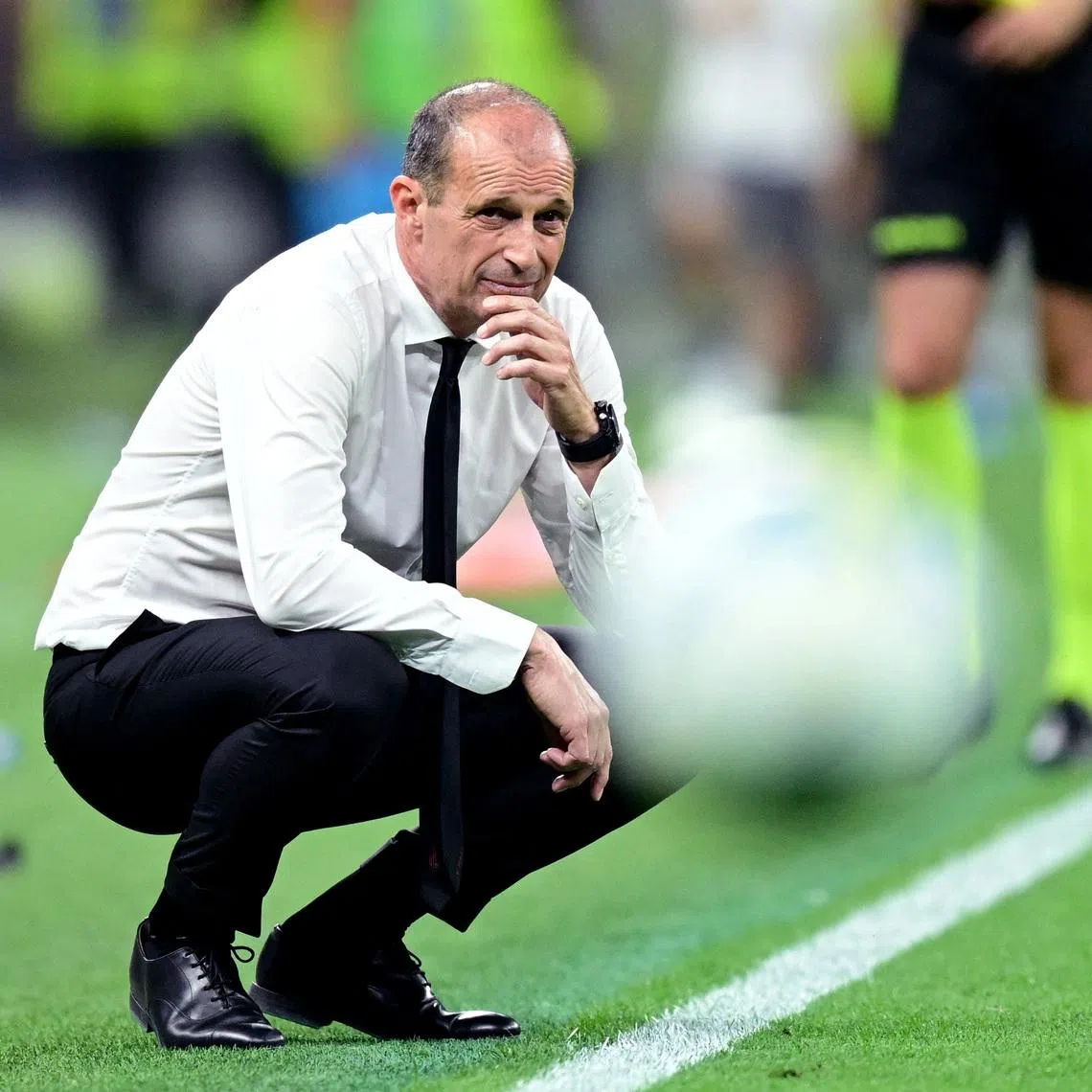 Soccer Football - Serie A - AC Milan v Cagliari - San Siro, Milan, Italy - May 24, 2026 AC Milan coach Massimiliano Allegri REUTERS/Daniele Mascolo