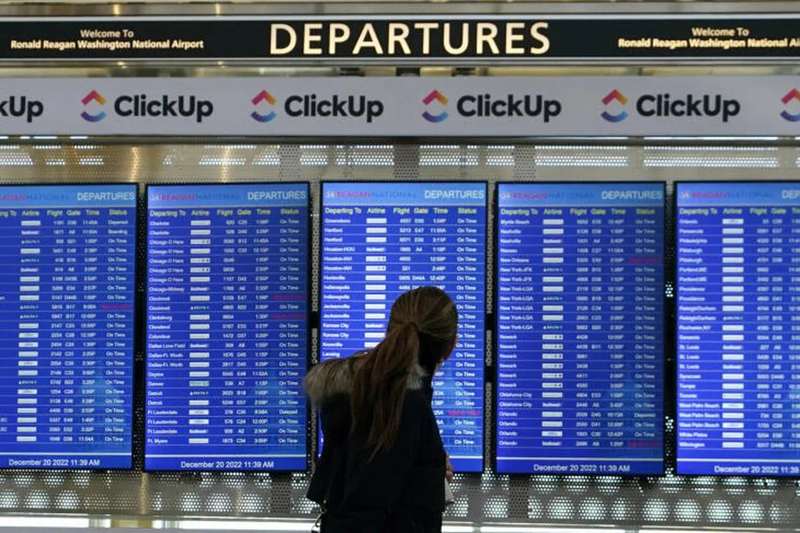 The US will impose mandatory Covid-19 tests on travellers from China beginning on Jan 5.