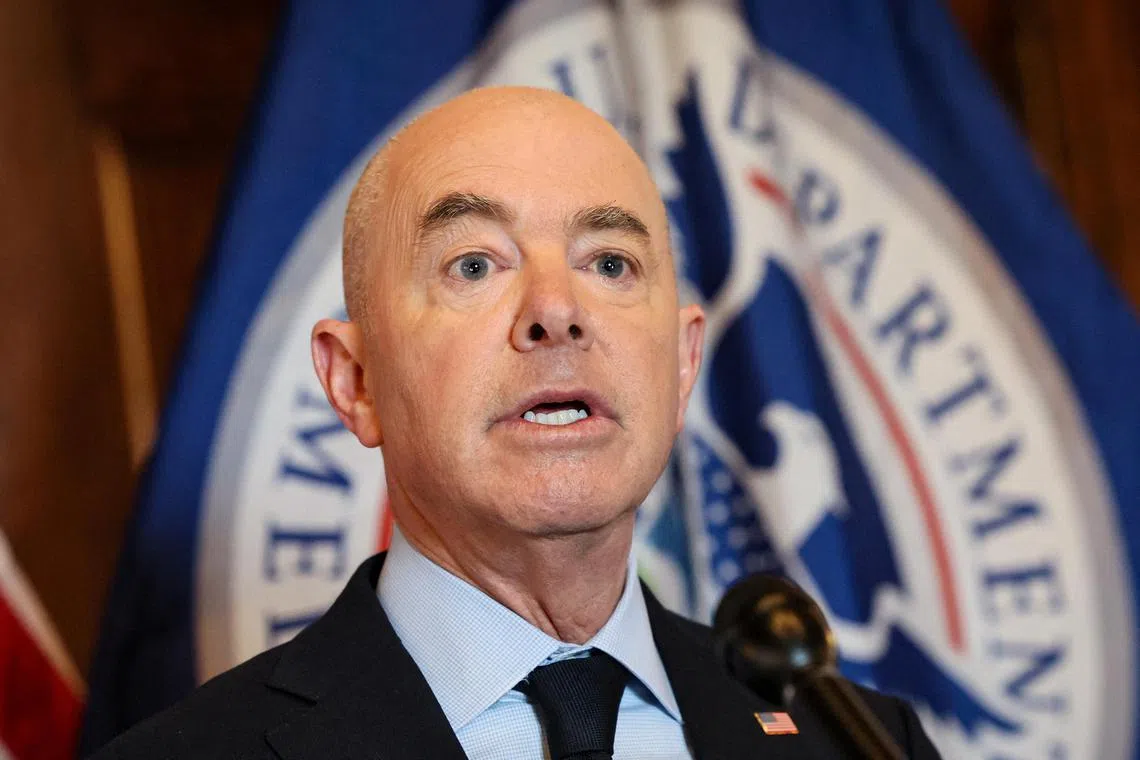 Homeland Security Secretary Alejandro Mayorkas was accused by Republicans of not enforcing US border laws and lying to Congress. 