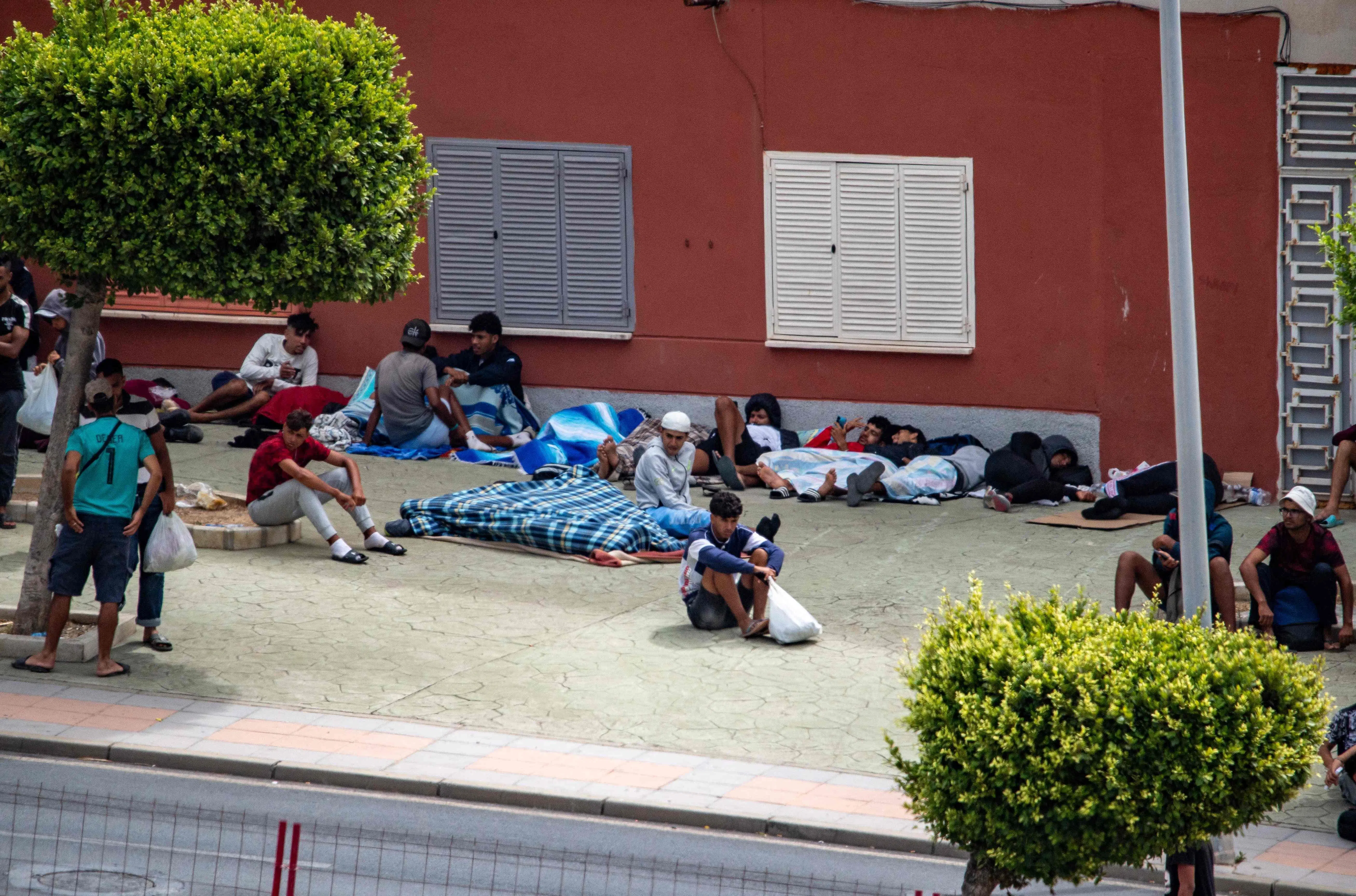 Thousands of migrants remain in Ceuta since tens of thousands crossed into the Spanish enclave from Morocco on July 30 and 31, triggering alarm in the EU.