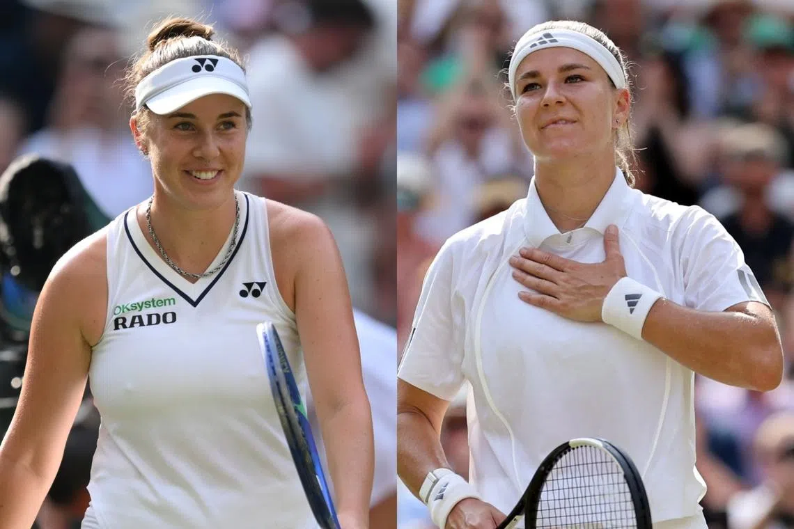 Czech mates Linda Noskova and Karolina Muchova to clash in Wimbledon final