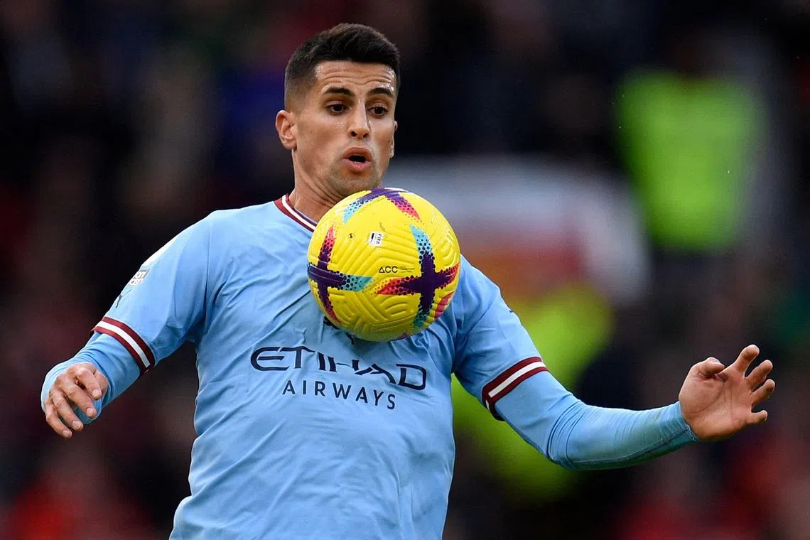 Fullback Joao Cancelo made 16 league starts for Manchester City this season, losing his spot to Nathan Ake, while 18-year-old Rico Lewis also emerged as an option for manager Pep Guardiola this term.