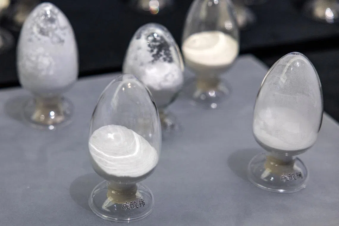 Rare earths can be difficult and costly to process. 