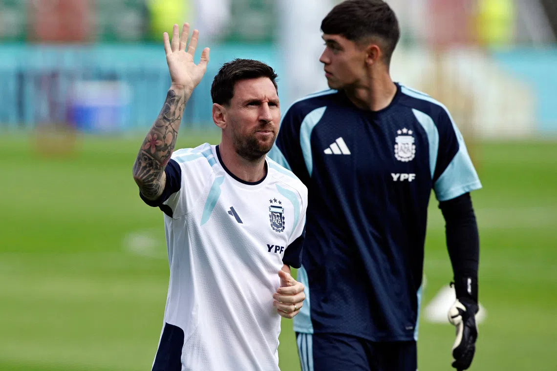 Messi, Martinez combine as Argentina sink Angola in Luanda