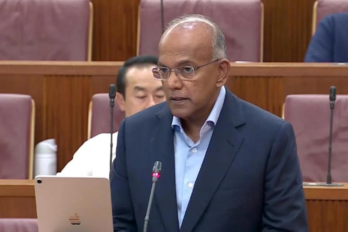 Home Affairs and Law Minister K. Shanmugam pointed out that the Internal Security Act and the Maintenance of Religious Harmony Act adopt a similar model.