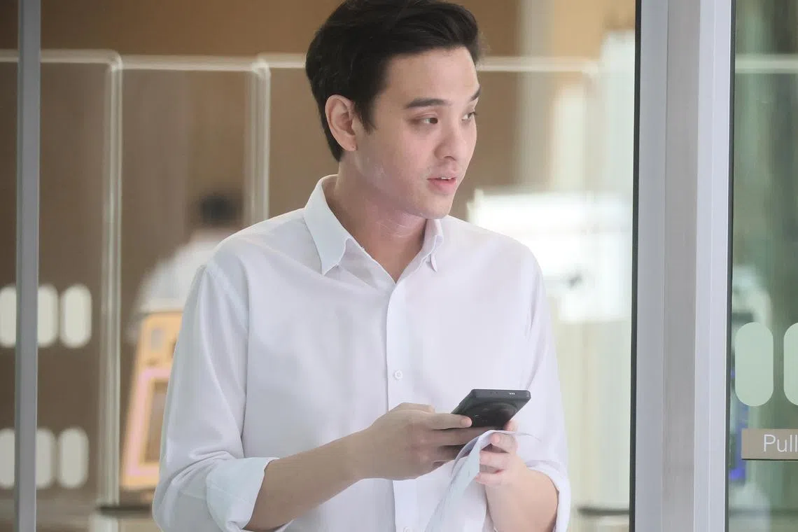 ID confirmed by Photog Kelvin Chng and Andrew ST//

Lee Kian Han leaving State Courts on Mar 13, 2024.//

3. Lee Kian Han: He caught a pangolin before selling it. This is the second case reported in ST
 over the sale of pangolin in recent weeks.

 Pleading guilty at 230pm in 4B (Nadine)

An earlier report: https://www.straitstimes.com/singapore/courts-crime/rsaf-regular-who-sold-pregnant-pangolin-given-probation#:~:text=SINGAPORE%20%2D%20A%20Republic%20of%20Singapore,11pm%20to%206am%20every%20day.