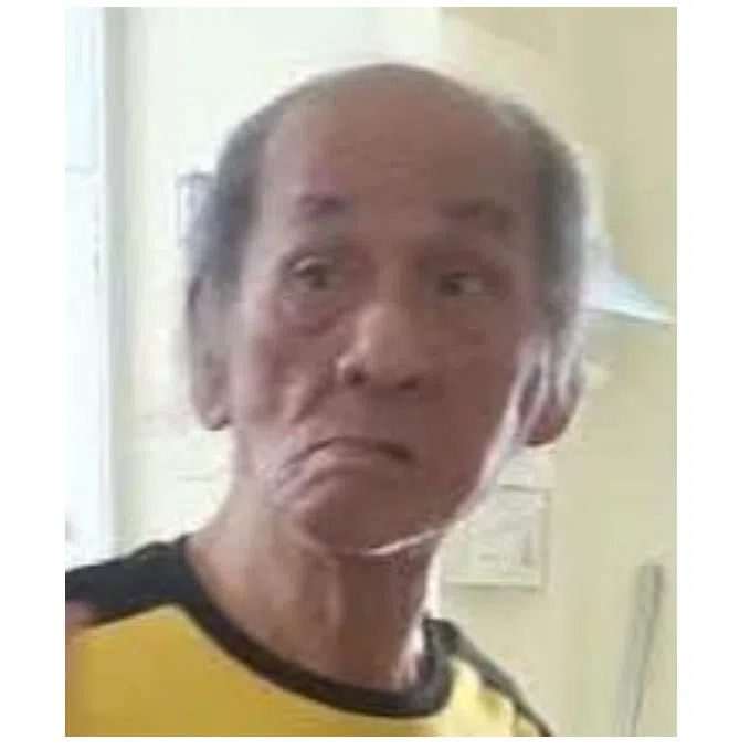 Mr Tan Hoe Huat was last seen in the vicinity of Block 92B Telok Blangah Street 31.