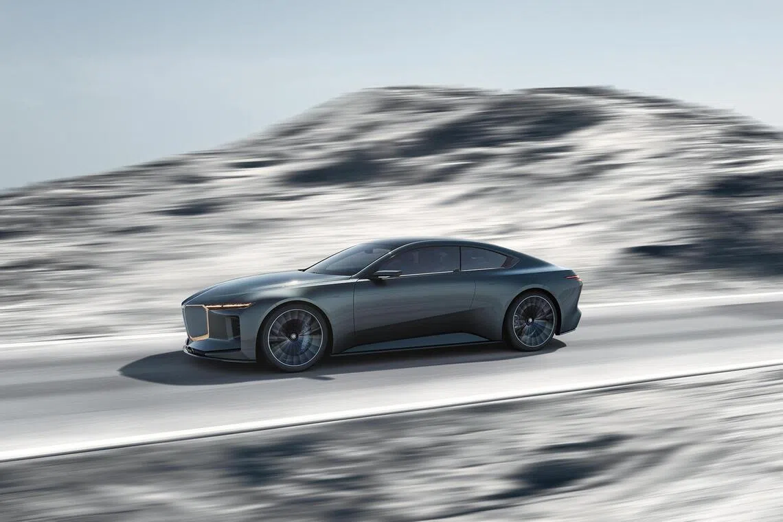 The Vision BMW Alpina hints at the future direction of the brand as a part of the larger BMW Group. 