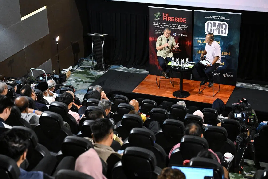 Global conflicts can be divisive, but we can stay united: Edwin Tong