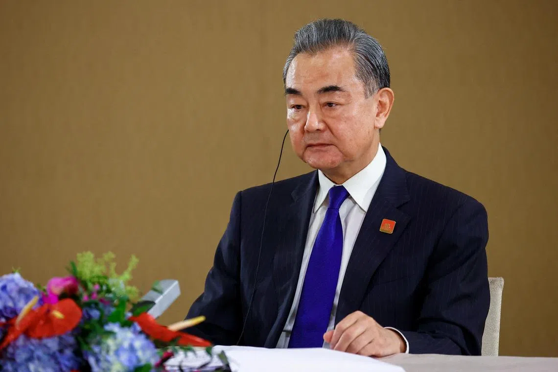 Mr Wang’ Yis stint as foreign minister saw a sharp rise in tensions between Beijing and Washington. 