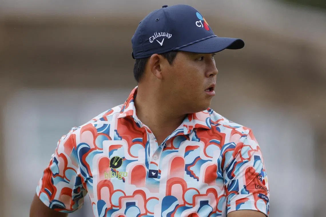 Kim, who shot a level-par 71, aced the 238-yard par-three 17th in his third round at Royal Troon.