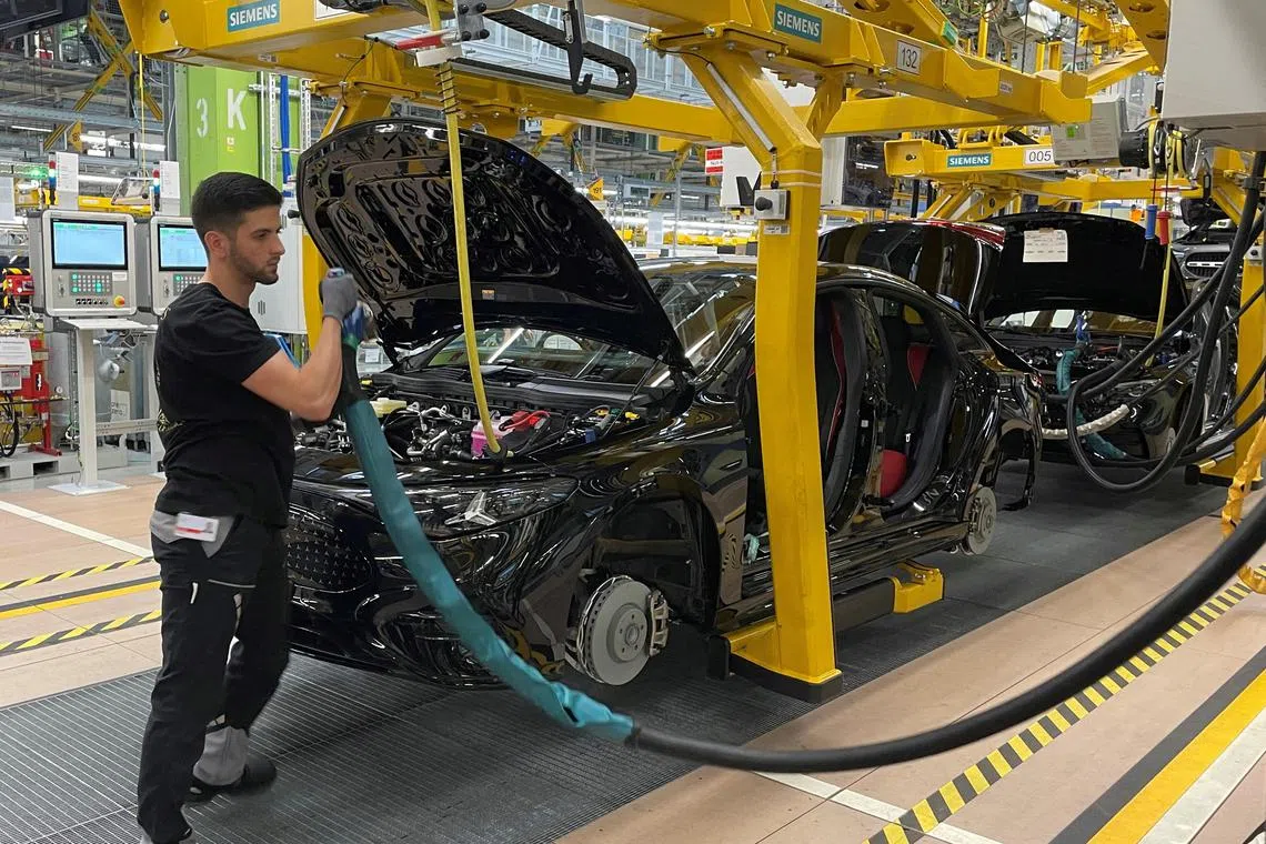 Germany is the euro zone’s traditional export powerhouse.