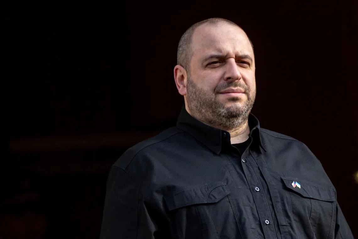 Ukrainian Defence Minister Rustem Umerov led his country's delegation in Riyadh for peace talks. 