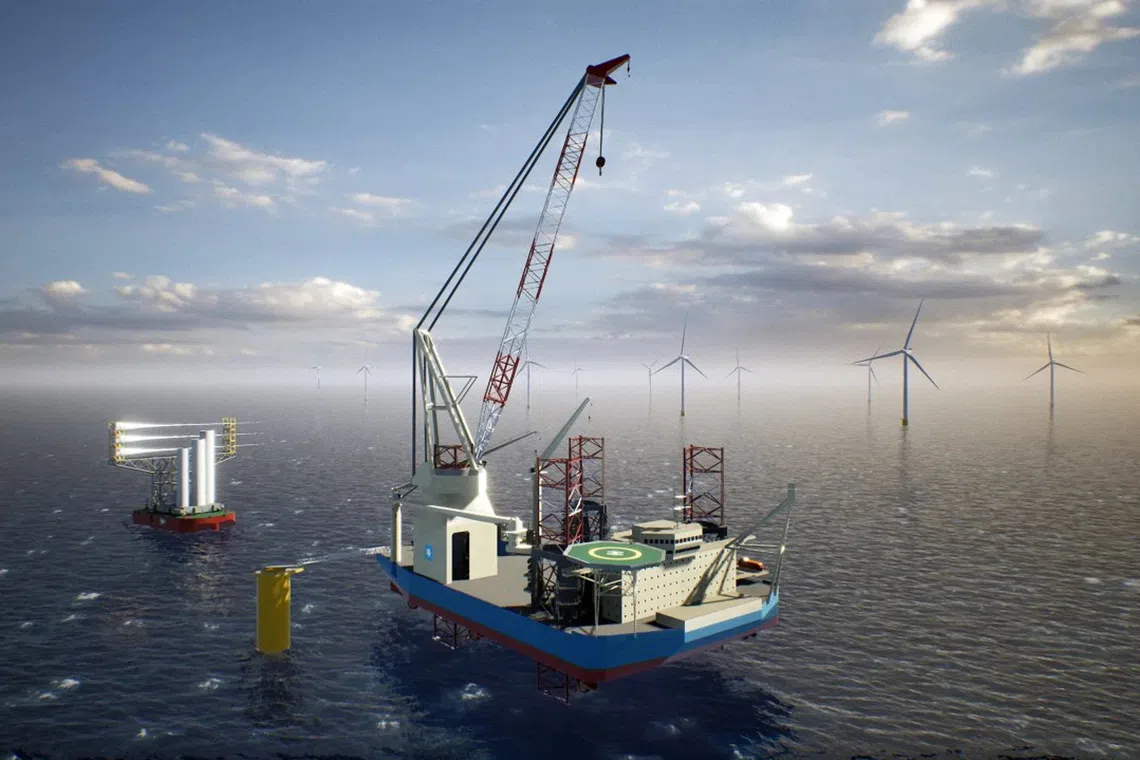 Seatrium said the vessel is already 98.9 per cent completed.