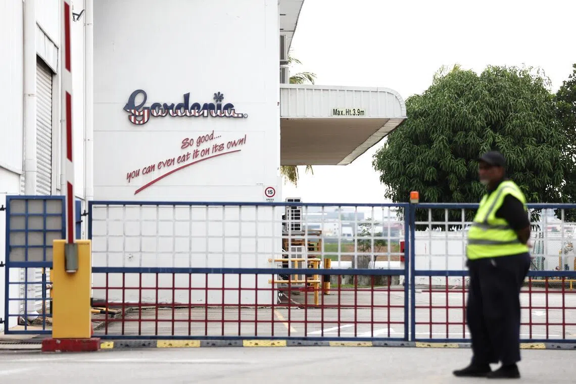 Gardenia said production at the Pandan Loop facility will cease on June 30. 
