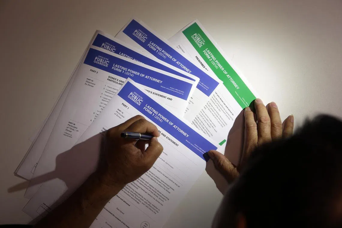 Donees can be appointed to act in the two broad areas of personal welfare and/or property and other matters.