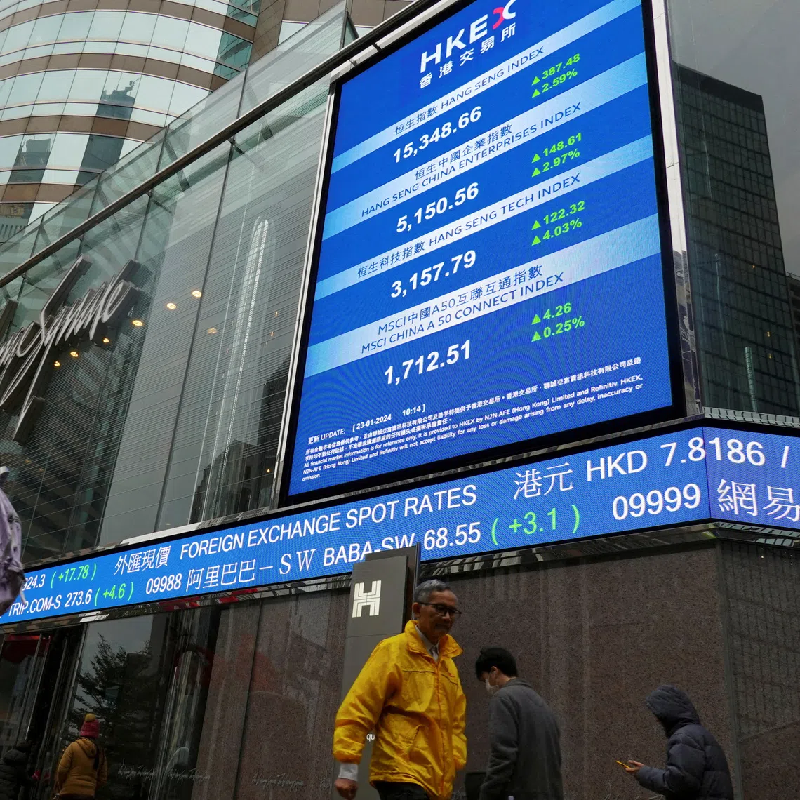 Seoul, Hong Kong and Sydney stocks all fell more than 1 per cent.