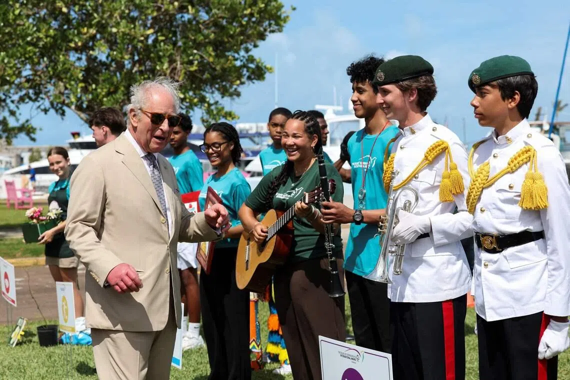 King Charles gets warm welcome in Bermuda after whirlwind US visit