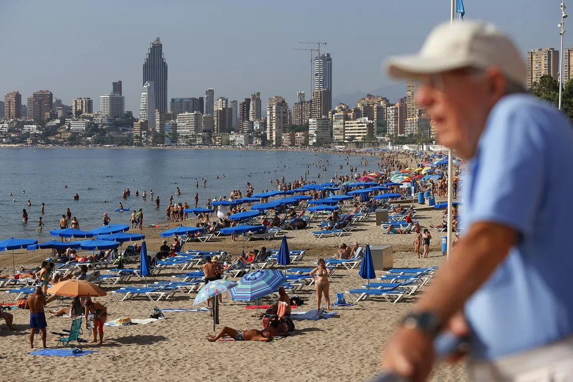 There were nearly 4,000 deaths related to hot weather in Spain.