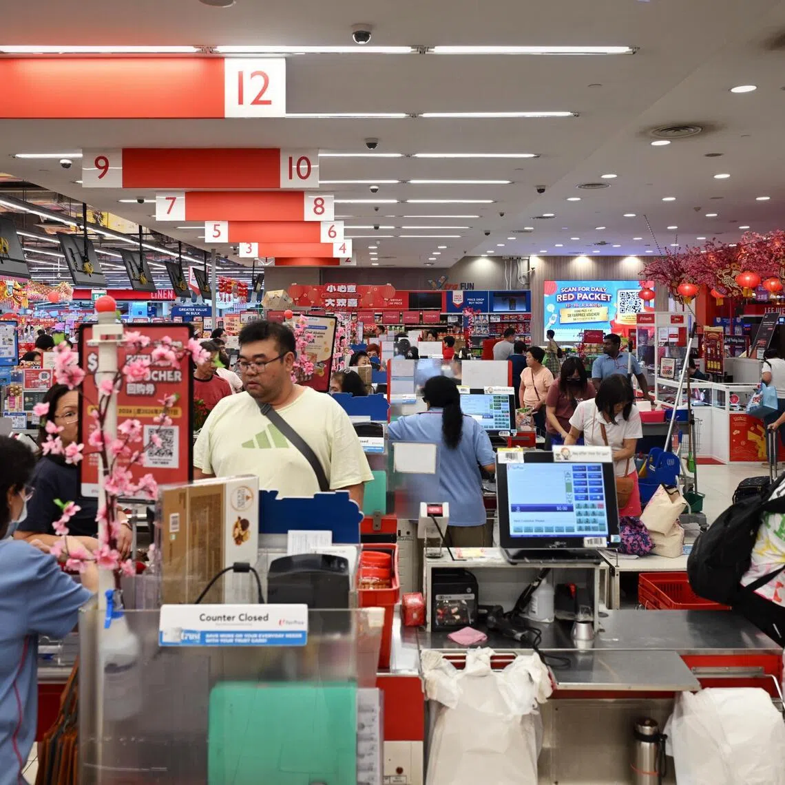 On Feb 17, the first day of Chinese New Year, 156 out of 168 FairPrice stores islandwide will remain open.