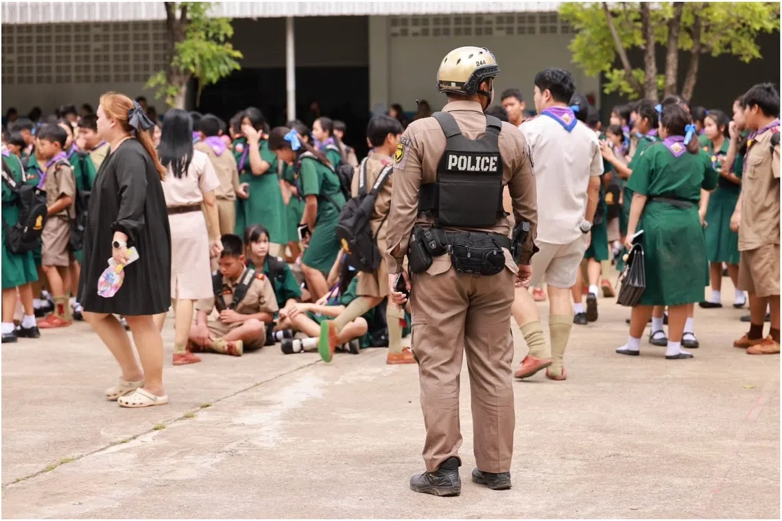 Student arrested after allegedly firing 8 shots at school in Thailand, no injuries reported