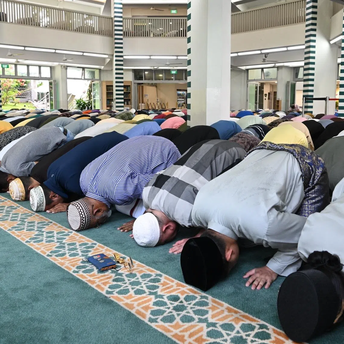 Congregants can book their places via book.masjids.sg from May 22 at 10am.