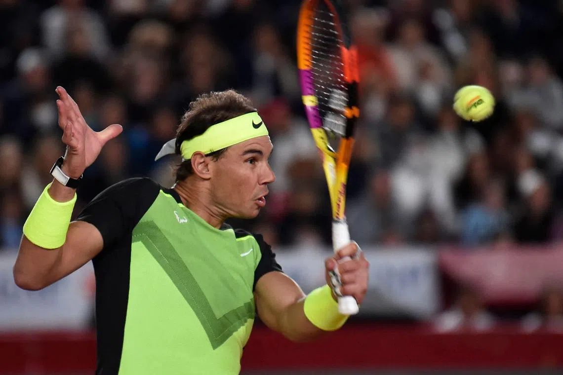 Spain's Rafael Nadal has won a record 22 Grand Slam titles.