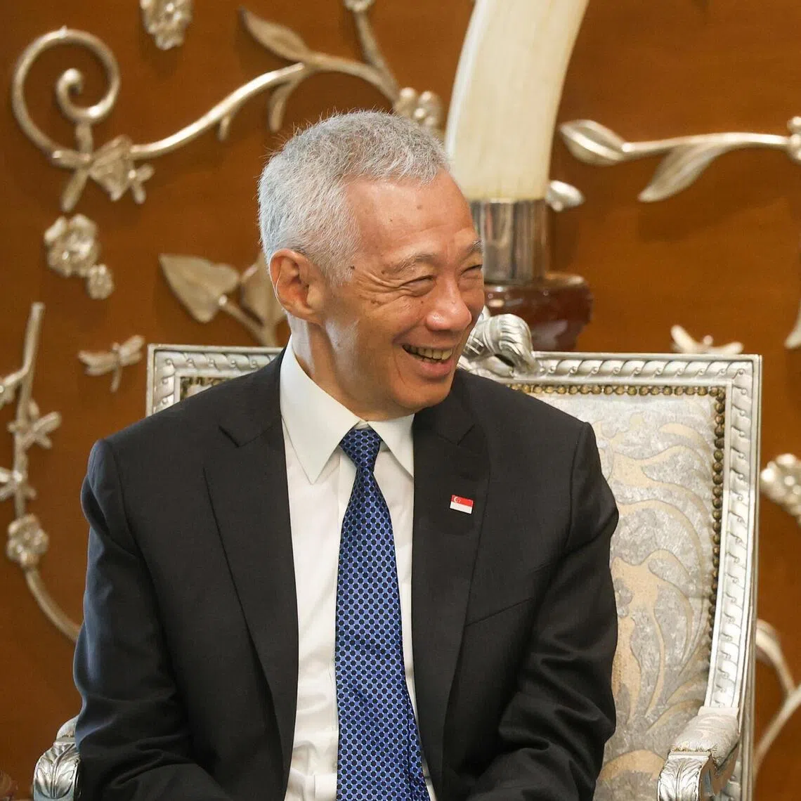 Senior Minister Lee Hsien Loong had an audience with His Royal Highness The Sultan of Pahang Al-Sultan Abdullah Ri'ayatuddin Al-Mustafa Billah Shah Ibni Almarhum Sultan Haji Ahmad Shah.