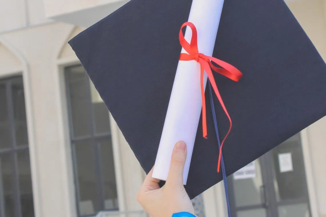 Chloe McRoberts will be presented with a social work degree from Glasgow Caledonian University later this week.