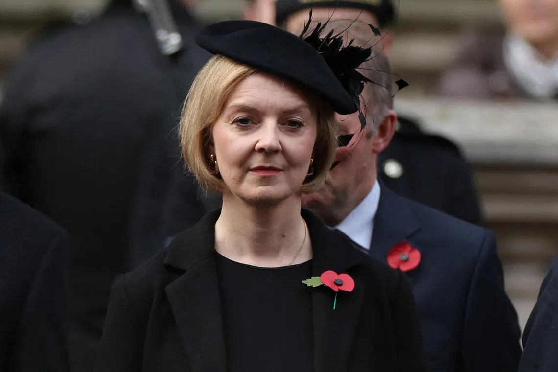 Ms Liz Truss said she believed her recipe of cutting taxes and removing some regulation while she was PM was the right one for Britain.