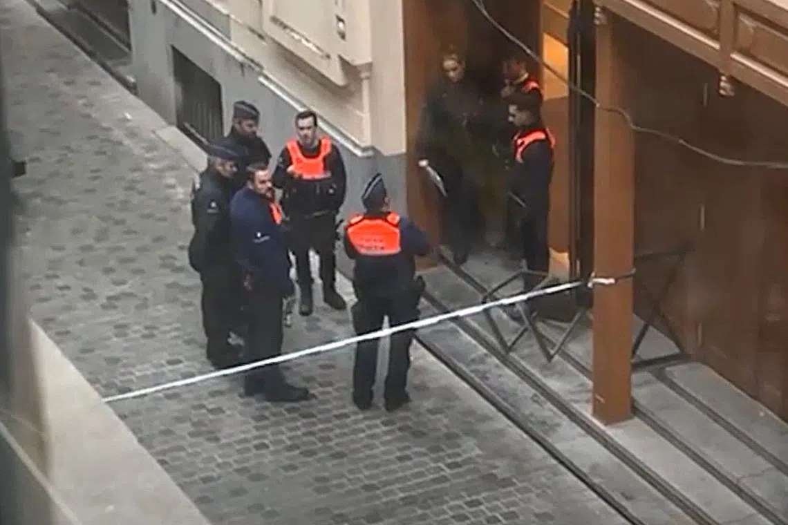The Brussels police received a call for assistance at Sint-Pietersstraat, a street in the Belgian capital, at 2.30am local time, according to local reports.