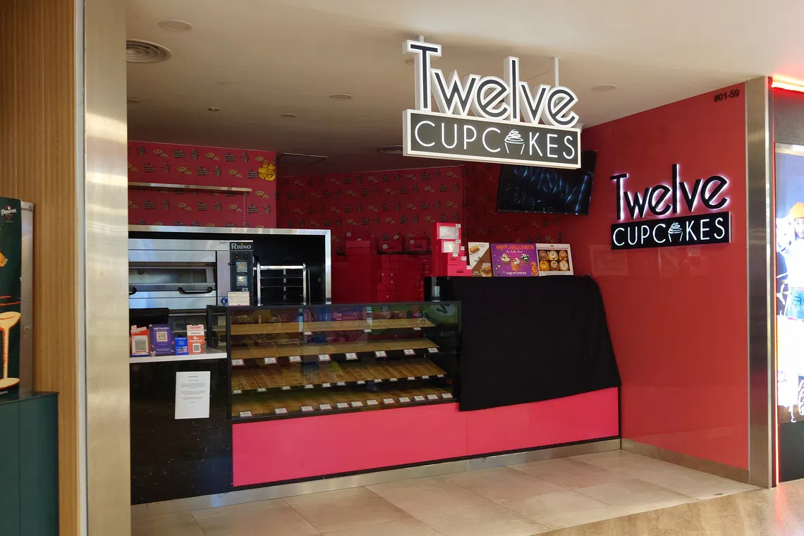 Twelve Cupcakes announced on Oct 30 that it had closed down and gone into provisional liquidation.