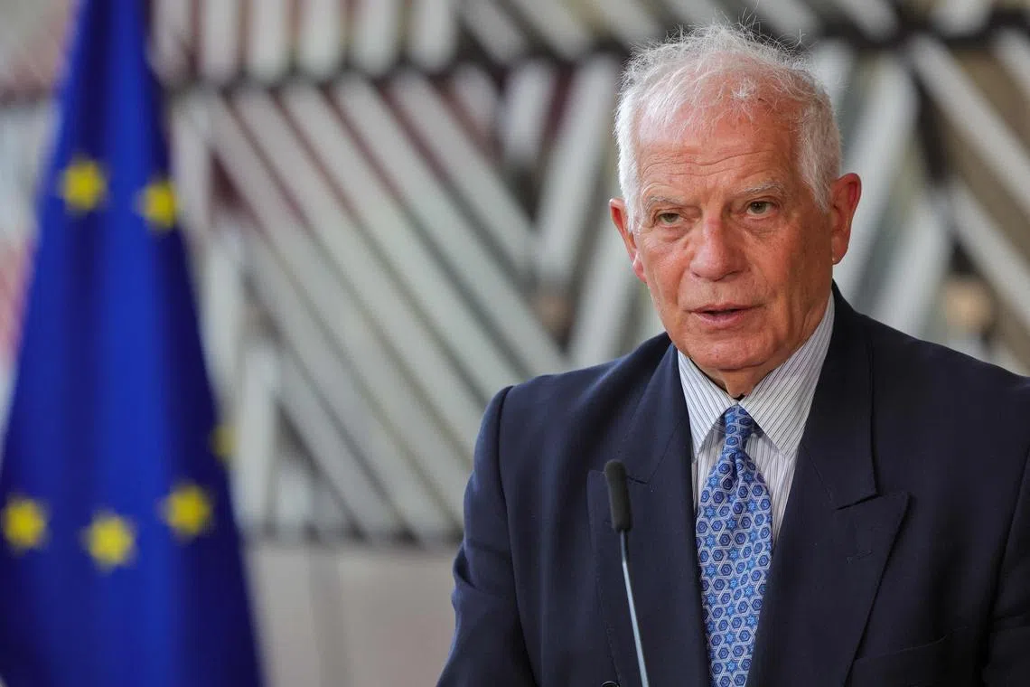 European Union foreign policy chief Josep Borrell visit China from April 13 to 15.